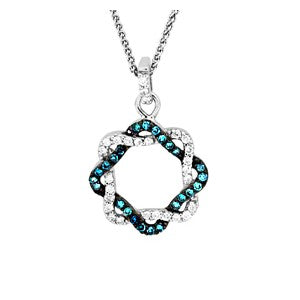 Blue Diamond Pendant