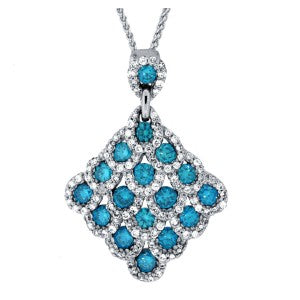 Blue Diamond Pendant