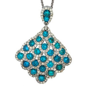 Blue Diamond Pendant
