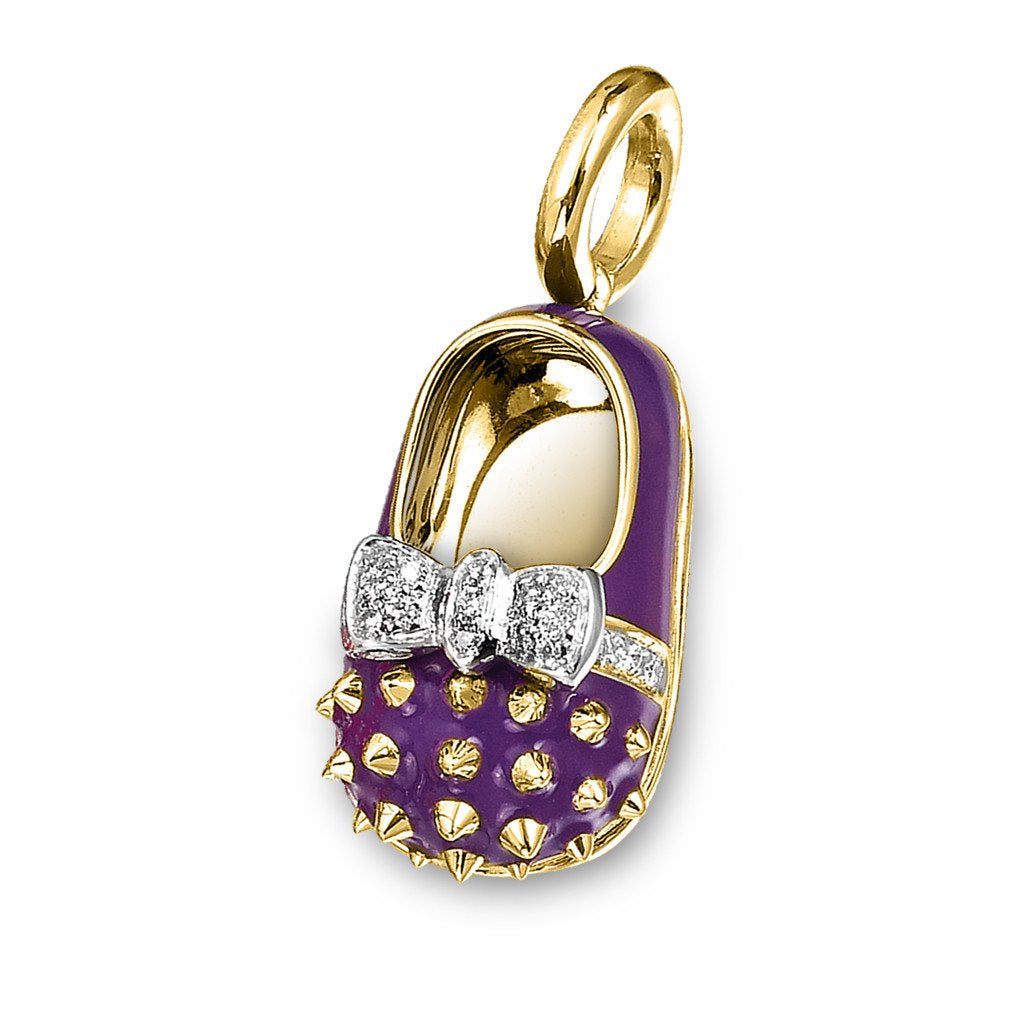 Dia. Bow W/Gold Studs