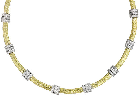 14K Rose or White / 14k Yellow Gold Necklace