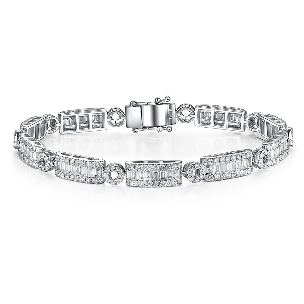 Couture Diamond Baguette Bracelet