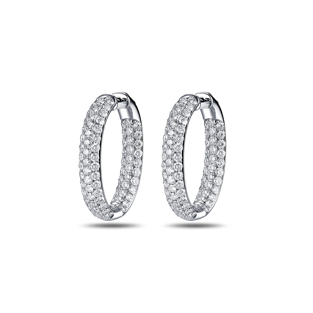 Diamond Hoops