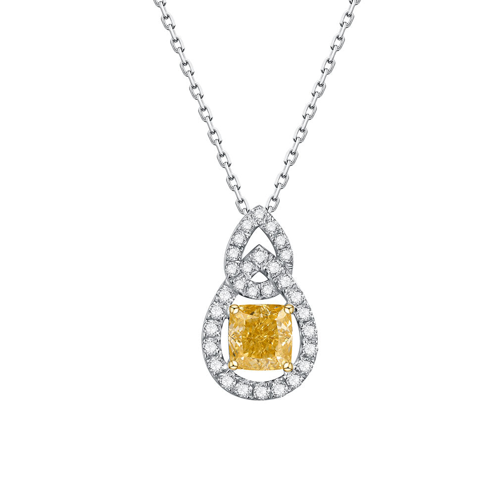 Yellow Diamond Pendant