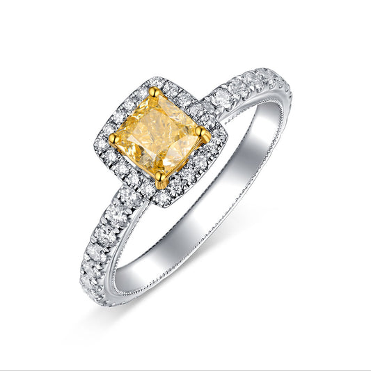 Yellow Diamond Ring