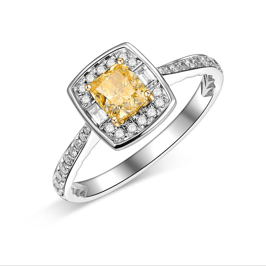 Yellow Diamond Ring