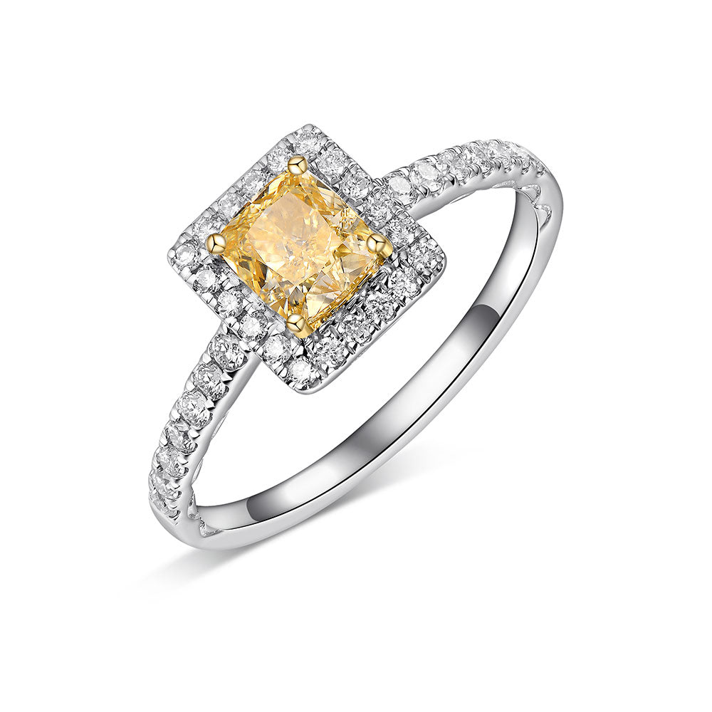 Yellow Diamond Ring