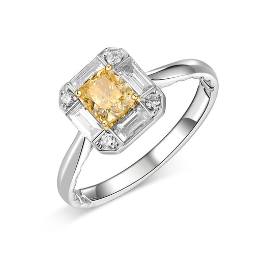 Yellow Diamond Ring