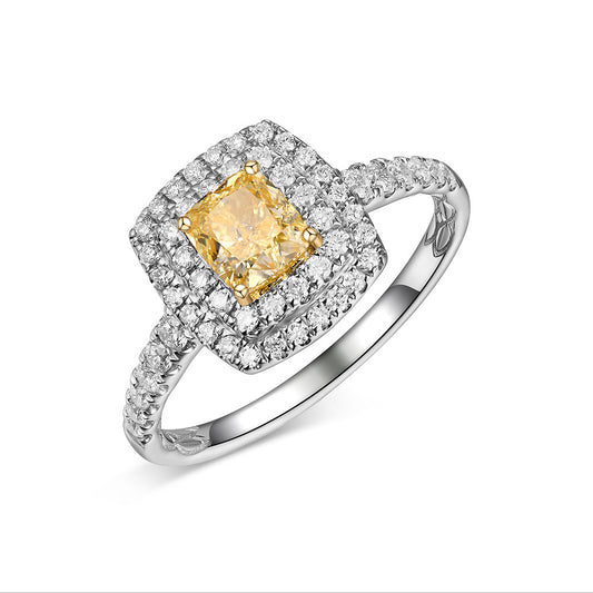 Yellow Diamond Ring