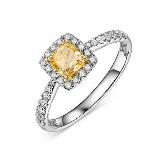 Yellow Diamond Ring