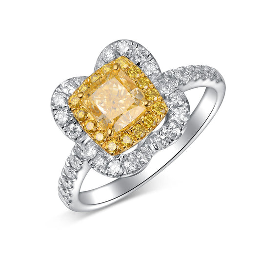Yellow Diamond Ring