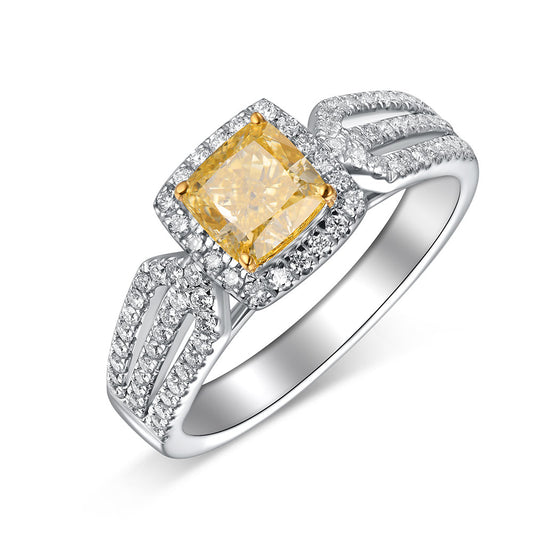 Yellow Diamond Ring