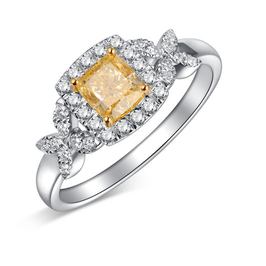 Yellow Diamond Ring