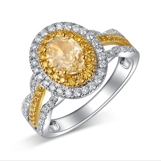 Yellow Diamond Ring