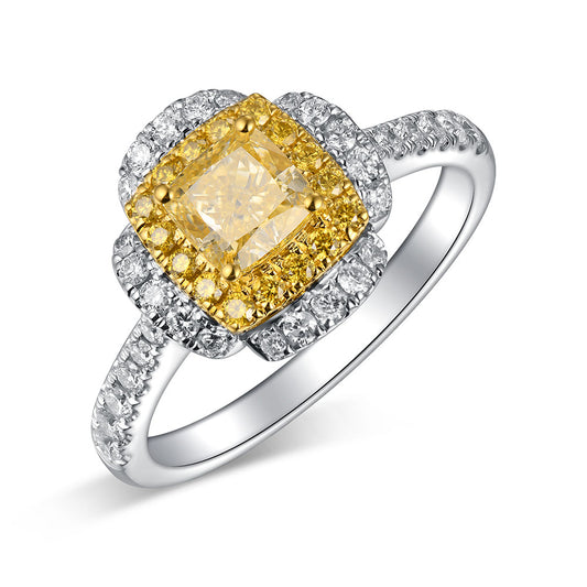 Yellow Diamond Ring