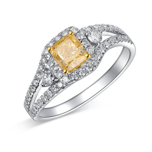 Yellow Diamond Ring