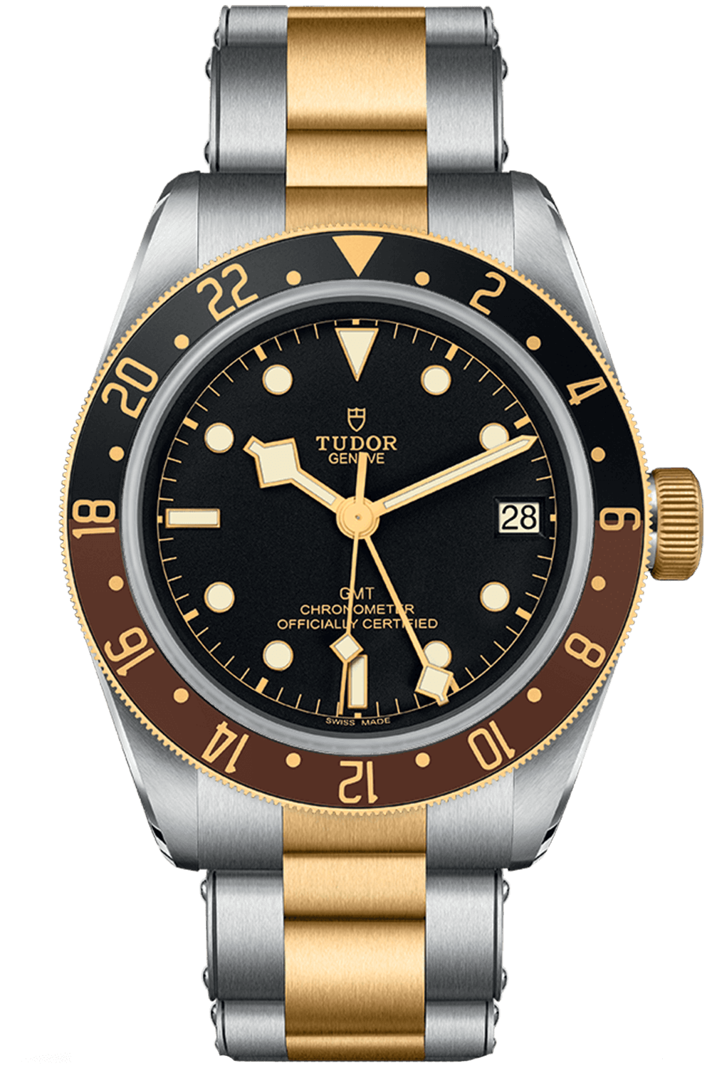 TUDOR BLACK BAY GMT STEEL AND GOLD