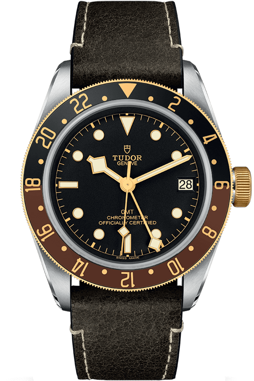 TUDOR BLACK BAY GMT STEEL AND GOLD