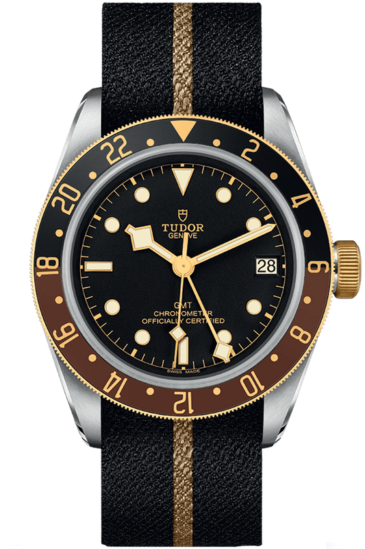 TUDOR BLACK BAY GMT STEEL AND GOLD